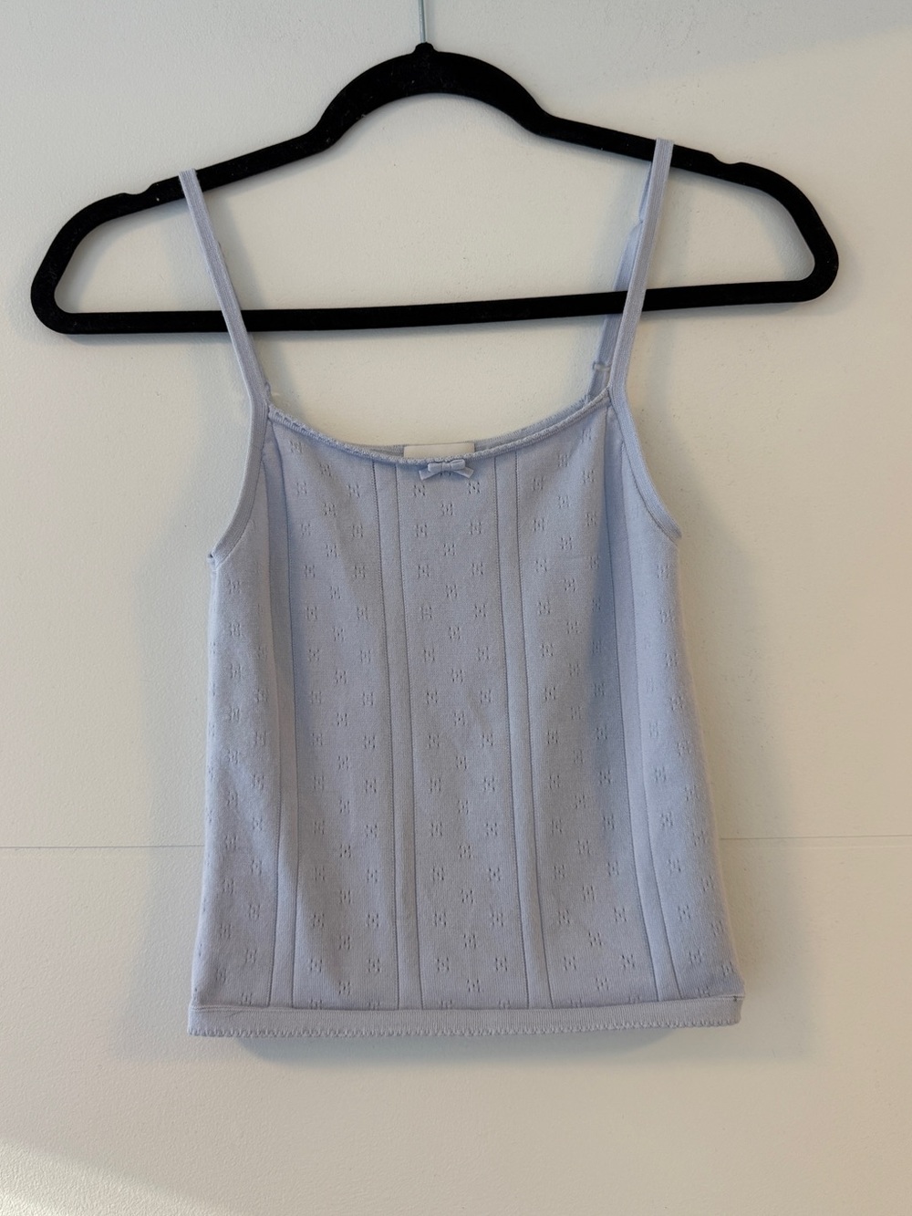 Aritzia Sunday Best Flor Pointelle Top Size S
